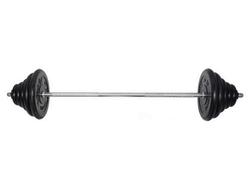 Штанга готовая Atlet , длина 1,2 / 1,5 / 1,8 / 2,13 метров, вес 30 - 100 кг